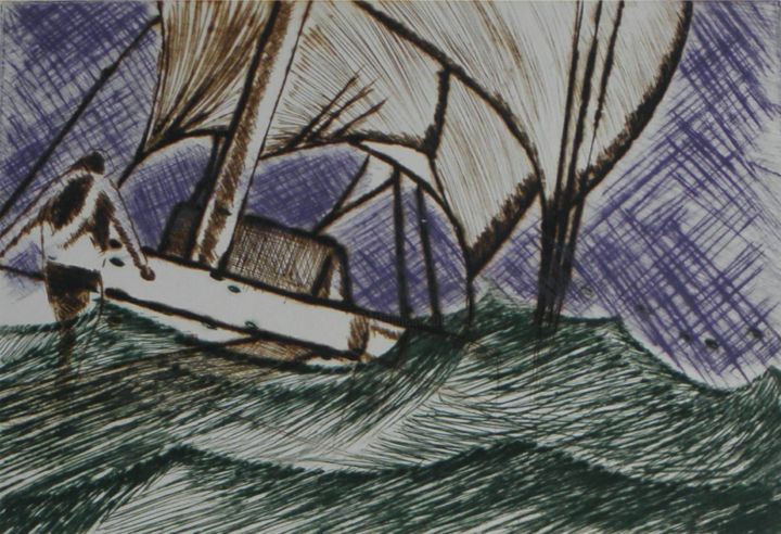 Εκτυπώσεις & Χαρακτικά με τίτλο "Hans Huyghebaert: L…" από Hans Huyghebaert, Αυθεντικά έργα τέχνης