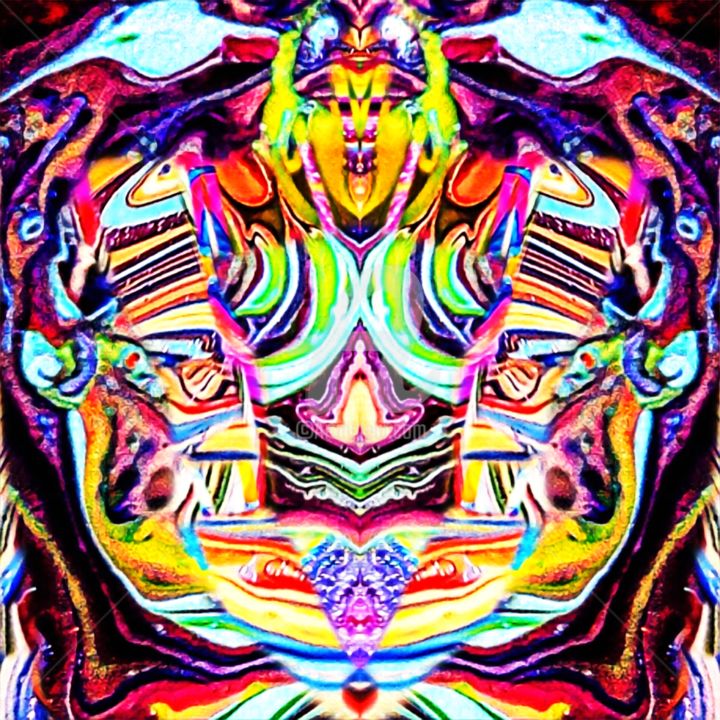 Digital Arts titled "amaryllis" by Happy Fields, Original Art, 2D Digital Work