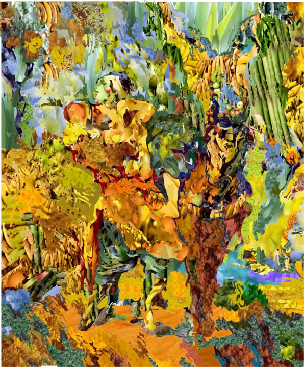 Digital Arts με τίτλο "Van Gogh Replica de…" από Harald Ody, Αυθεντικά έργα τέχνης, Ψηφιακή ζωγραφική