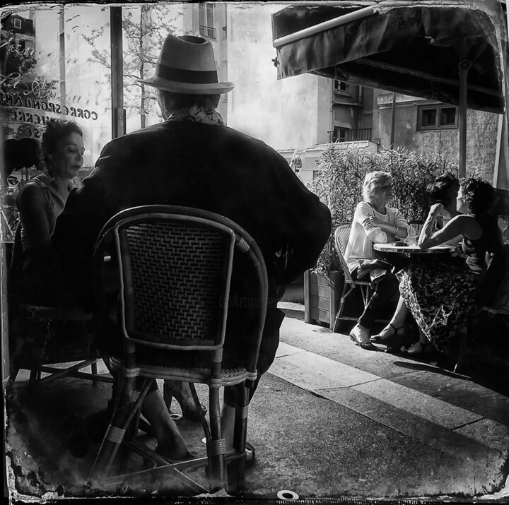 Photographie intitulée "l'air de Paris" par Jacqueline Giudicelli, Œuvre d'art originale, Photographie numérique