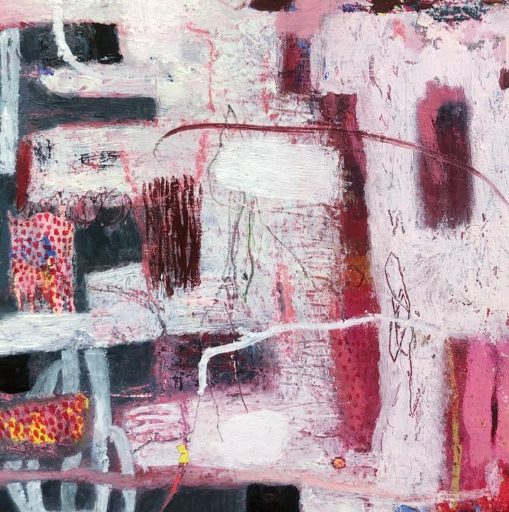 Painting titled "Crescendo" by Jacqui Harris, Original Art, Oil