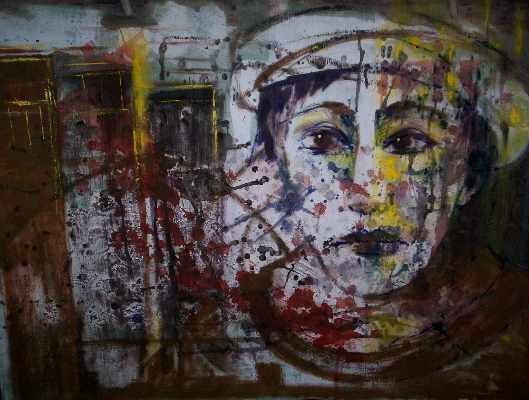 Painting titled "Gavroche" by Hbron, Original Artwork