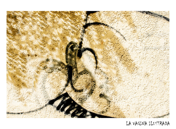 Photography titled "La Vagina Ilustrada" by Héctor Armas, Original Artwork, Digital Photography