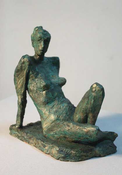 Escultura titulada "figura 1. Héctor Ba…" por Héctor Balduzzi, Obra de arte original, Terracota