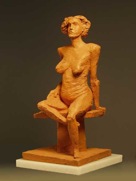 Escultura titulada "Figura. Héctor Bald…" por Héctor Balduzzi, Obra de arte original