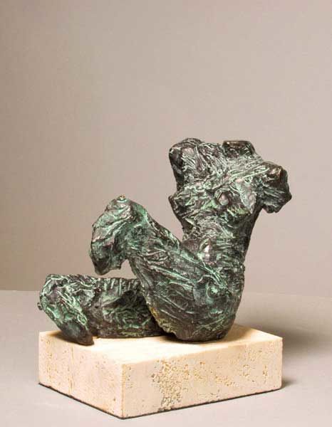 Sculptuur getiteld "Torso. Héctor Baldu…" door Héctor Balduzzi, Origineel Kunstwerk, Gips