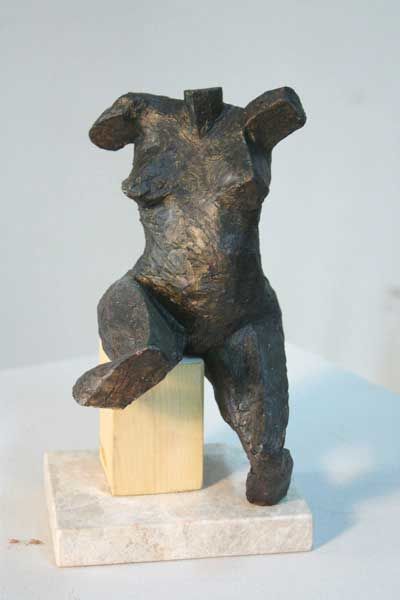 Sculptuur getiteld "torsoHB.jpg" door Héctor Balduzzi, Origineel Kunstwerk
