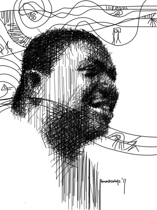 Disegno intitolato "Teacher Teacher" da Hector Udoka, Opera d'arte originale, Fotografia digitale