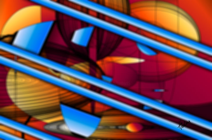 Digital Arts titled "Hedrix G5017" by Hedrix, Original Artwork, 2D Digital Work