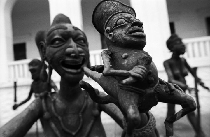 Photographie intitulée "Yaounde, Cameroon 2…" par Heinz Baade, Œuvre d'art originale