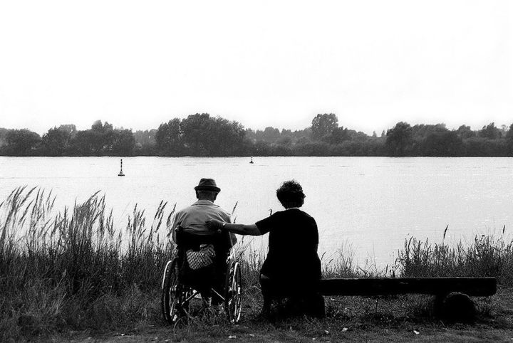 Photographie intitulée "6. "At the River El…" par Heinz Baade, Œuvre d'art originale