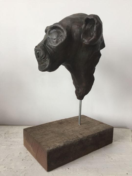 Sculpture titled "img-6194.jpg" by Heleen Van Ulden, Original Artwork, Ceramics