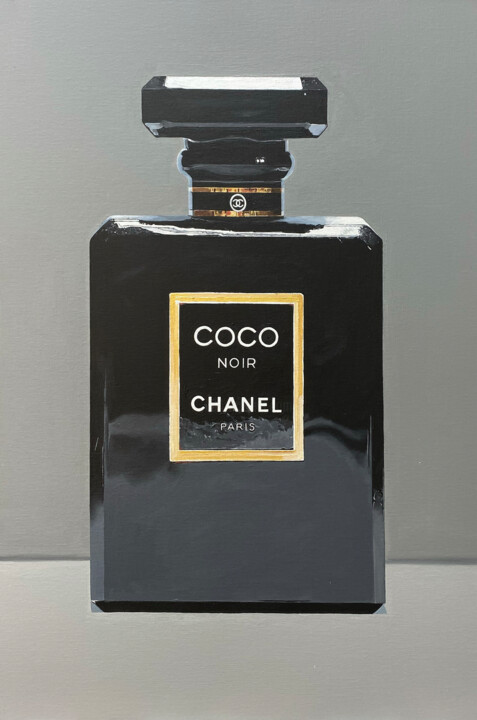 Peinture intitulée "Chanel Perfume" par Helen Sinfield, Œuvre d'art originale, Acrylique