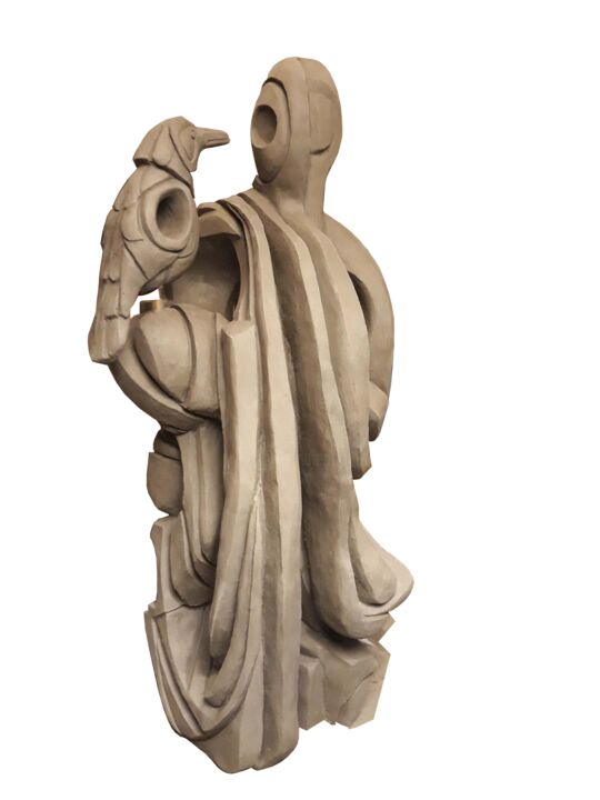 Sculpture intitulée "PERSPECTIVISME" par Helene Auguy, Œuvre d'art originale, Bronze