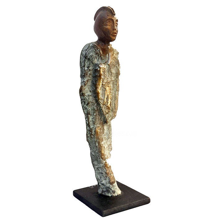 Sculpture intitulée "Prince" par Helene Stanton, Œuvre d'art originale, Bronze