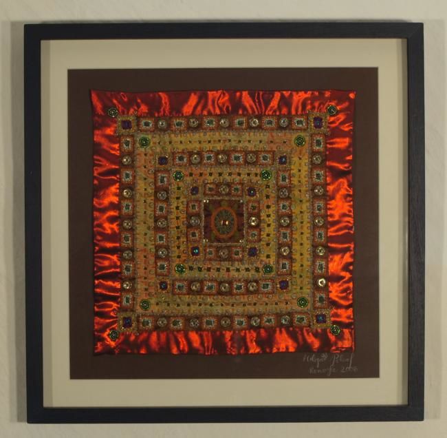 Textile Art titled "TORTOISE(Creative E…" by Helga Pikal, Original Artwork