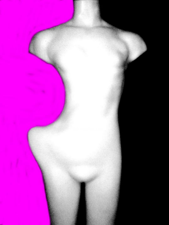 Digitale Kunst getiteld "perfect-body" door Helio Rosa, Origineel Kunstwerk, Foto Montage