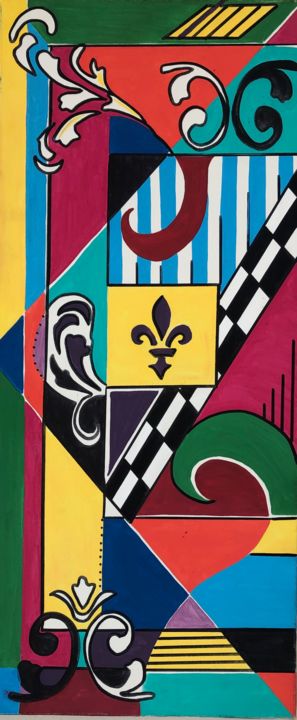 Pintura intitulada "Fé 2" por Heloana Terpan, Obras de arte originais, Acrílico