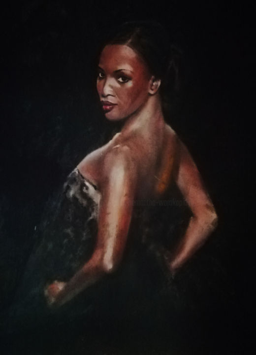Painting titled "Snazzy" by Hemantha Warakapitiya, Original Art, Acrylic Mounted on Stretcher frame