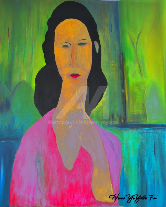 Arts numériques intitulée "princesse3" par Für, Œuvre d'art originale, Peinture numérique