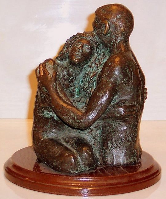 Sculptuur getiteld "Amor" door Henrika Vidal, Origineel Kunstwerk