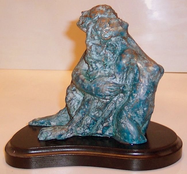 Sculpture intitulée "Pasión" par Henrika Vidal, Œuvre d'art originale