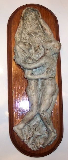 Sculpture titled "Juntos" by Henrika Vidal, Original Artwork