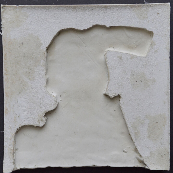 Sculpture intitulée "les ombres (R5)" par Henry Pouillon, Œuvre d'art originale, Ciment