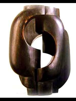 Sculptuur getiteld "Sculpture sur bois…" door Herbert Unterberger, Origineel Kunstwerk, Anders