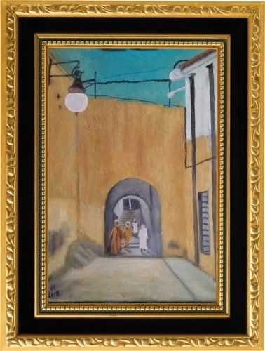 Painting titled "El Hamel - msila (a…" by Herizi, Original Artwork