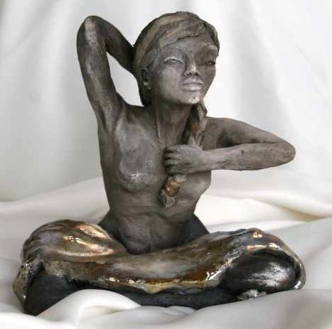 Sculptuur getiteld "Aude" door Heurtebise, Origineel Kunstwerk