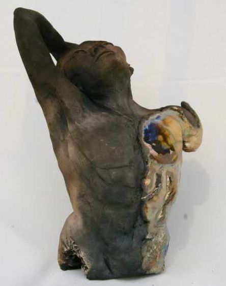 Sculpture intitulée "Désespoir" par Heurtebise, Œuvre d'art originale