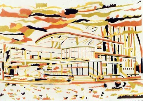 Peinture intitulée "La Prairial" par Ziyadali Heydari, Œuvre d'art originale,