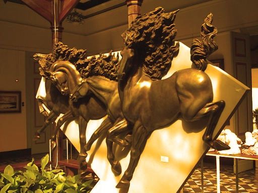 Escultura intitulada "Cavalgada" por Hildebrando Lima, Obras de arte originais