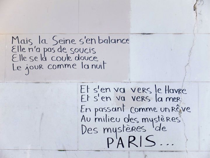 Fotografía titulada "laseine.jpg" por Hindi Bébé, Obra de arte original, Fotografía digital