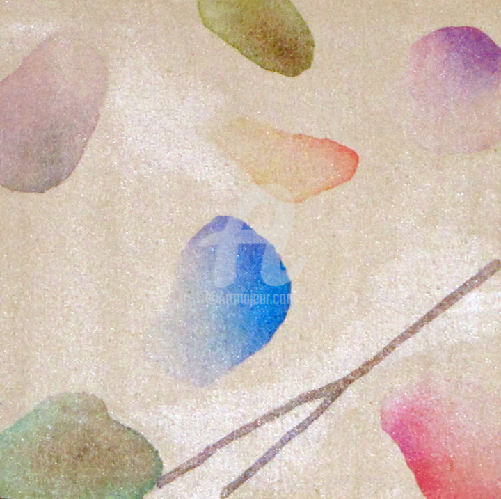 「luminosity-viii」というタイトルの絵画 Hiromi Ozakiによって, オリジナルのアートワーク, オイル