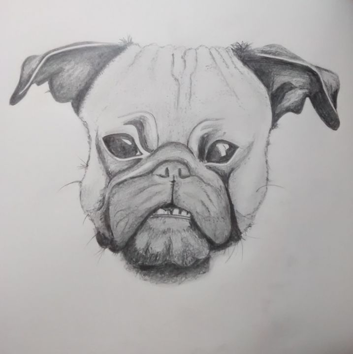 Painting titled "dog7.jpg" by hkaur9m, Original Art,