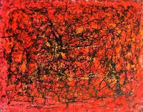 Картина под названием "Oil on canvas" - Hoang Vu, Подлинное произведение искусства, Масло