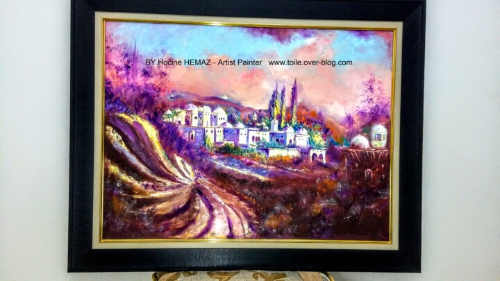 Painting titled "Alger- ALGERIA 1830" by Hocine Hemaz, Original Artwork