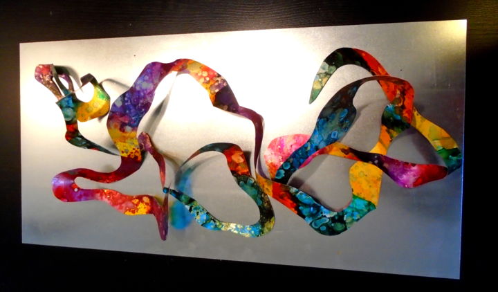 Sculpture titled "metal sculpture, ma…" by Holly Anderson, Original Art, Aluminium