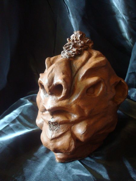 Sculpture titled "woodoo" by Katalin Homolya, Original Art,
