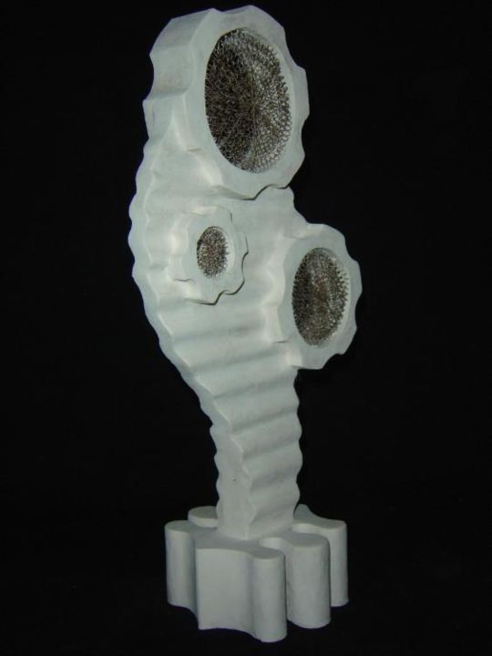Sculpture titled "Industrial Dream 1" by Horatiu Bob, Original Art,