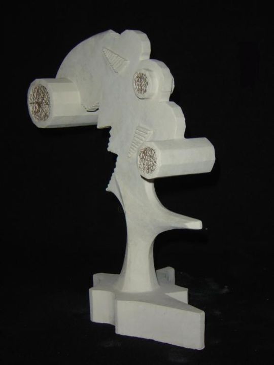 Sculpture titled "Industrial Dream 2" by Horatiu Bob, Original Art,
