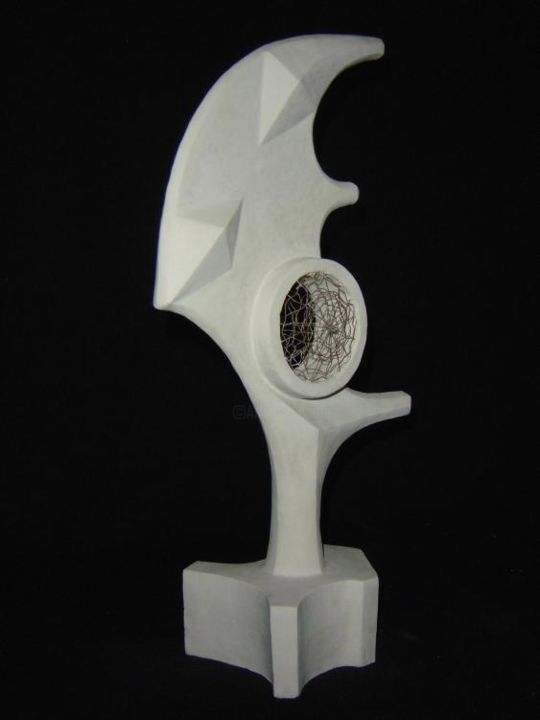 Sculpture titled "Industrial Dream 3" by Horatiu Bob, Original Art,