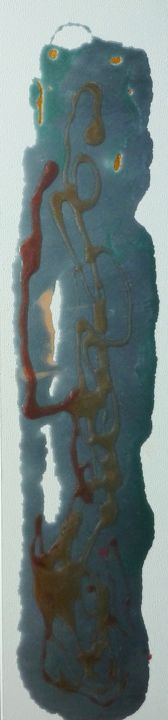 Peinture intitulée "Chimère 5" par Alain Chenard, Œuvre d'art originale, Acrylique