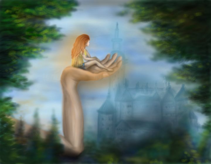 Digital Arts titled "Dream" by Lina Haas, Original Artwork