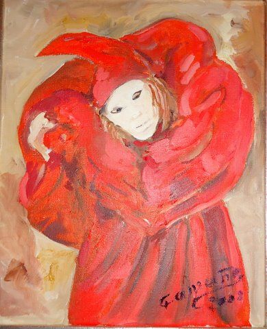 Painting titled "Silencio" by Hortensia Camaño, Original Artwork, Other