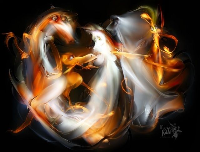 Фотография под названием "Smokers hare" - Horyma, Подлинное произведение искусства