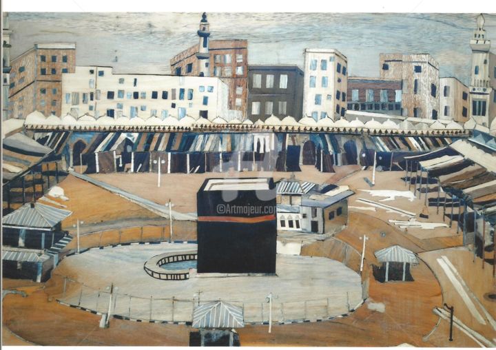 Artcraft titled "Old Mecca" by House Of Talent Hyderabad, Original Artwork