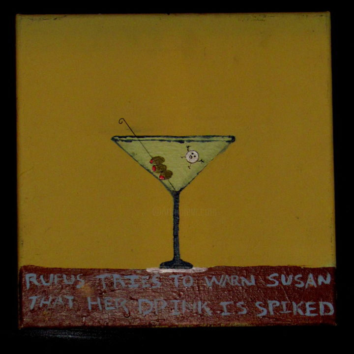 "The Reluctant Rufi.…" başlıklı Tablo Howard Meehan Meehan tarafından, Orijinal sanat, Akrilik